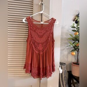 Ultra Pink Summer Top